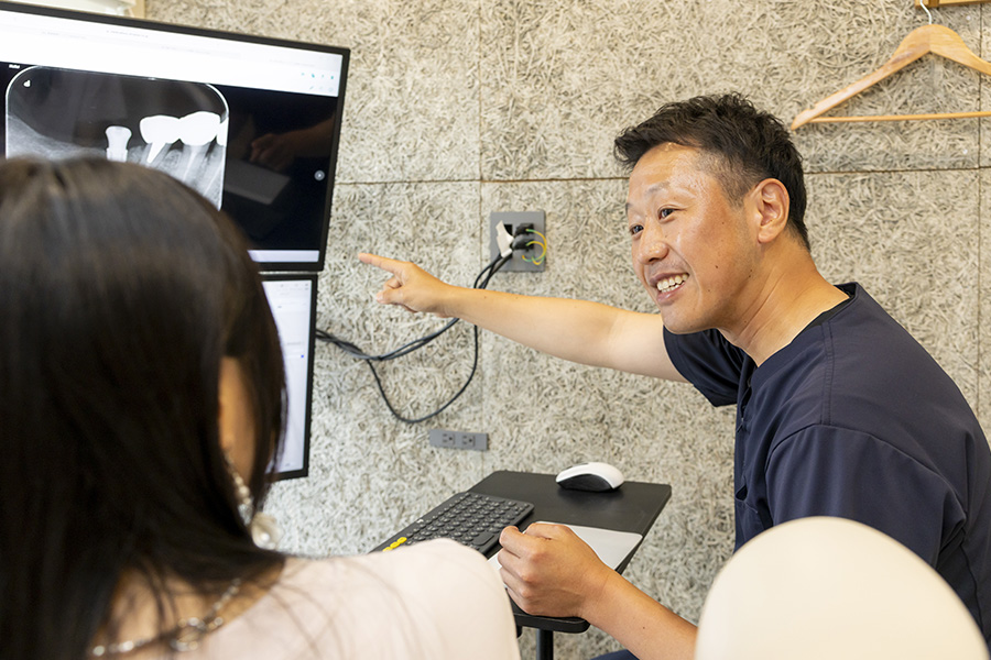 初診時のカウンセリングでは、どんなお話をされますか？