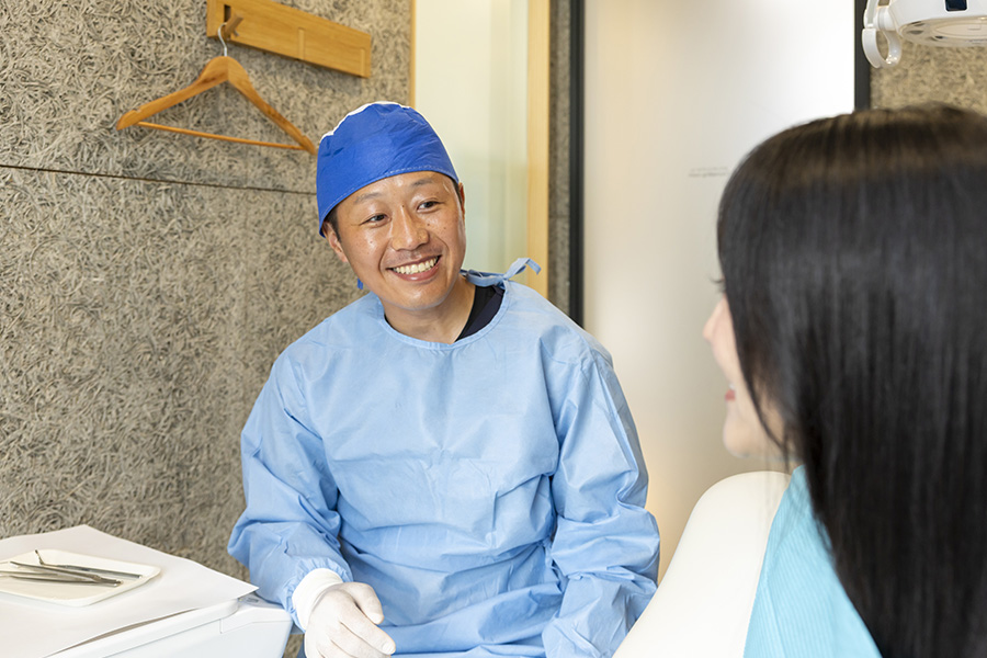 天然歯に近い噛み心地と審美性